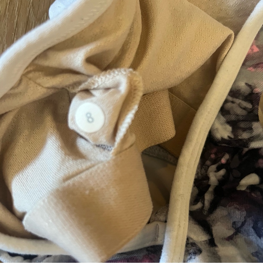 Lululemon Crossback Tank Moody Mirage White Deep Navy / White 8 - Picture 11 of 11